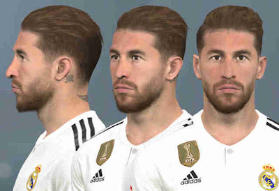 PES 2017 Faces Sergio Ramos by WER