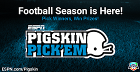 Pig Skin Pick 'em Time for 2016 - 2017