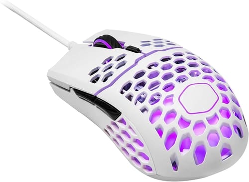 Review Cooler Master MM711 60G Glossy White Gaming Mouse