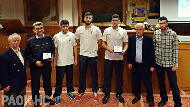 Η ομάδα Handball του ΠΑΟΚ βρέθηκε στη γιορτή των Ποντίων φοιτητών Θεσσαλονίκης