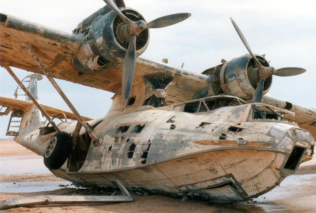 The Abandoned Consolidated PBY Catalina Seaplane of Saudi Arabia 