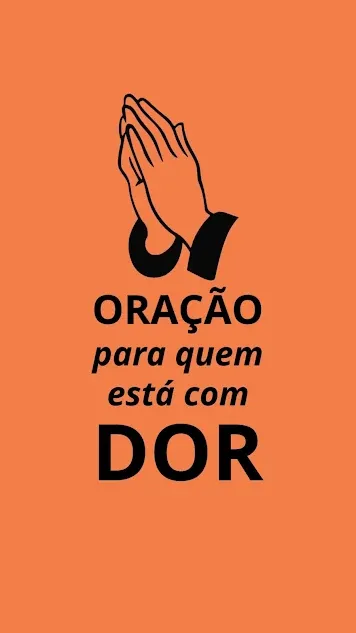 Oração para quem está com dor