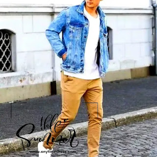Denim Jacket and Chinos