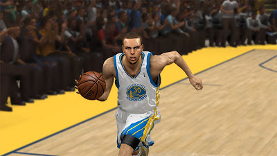 NBA 2K13 Stephen Curry Cyberface Patch