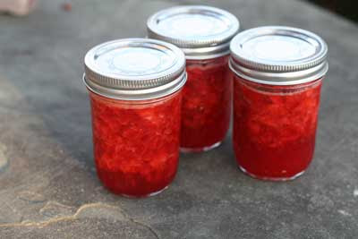 honey strawberry jam