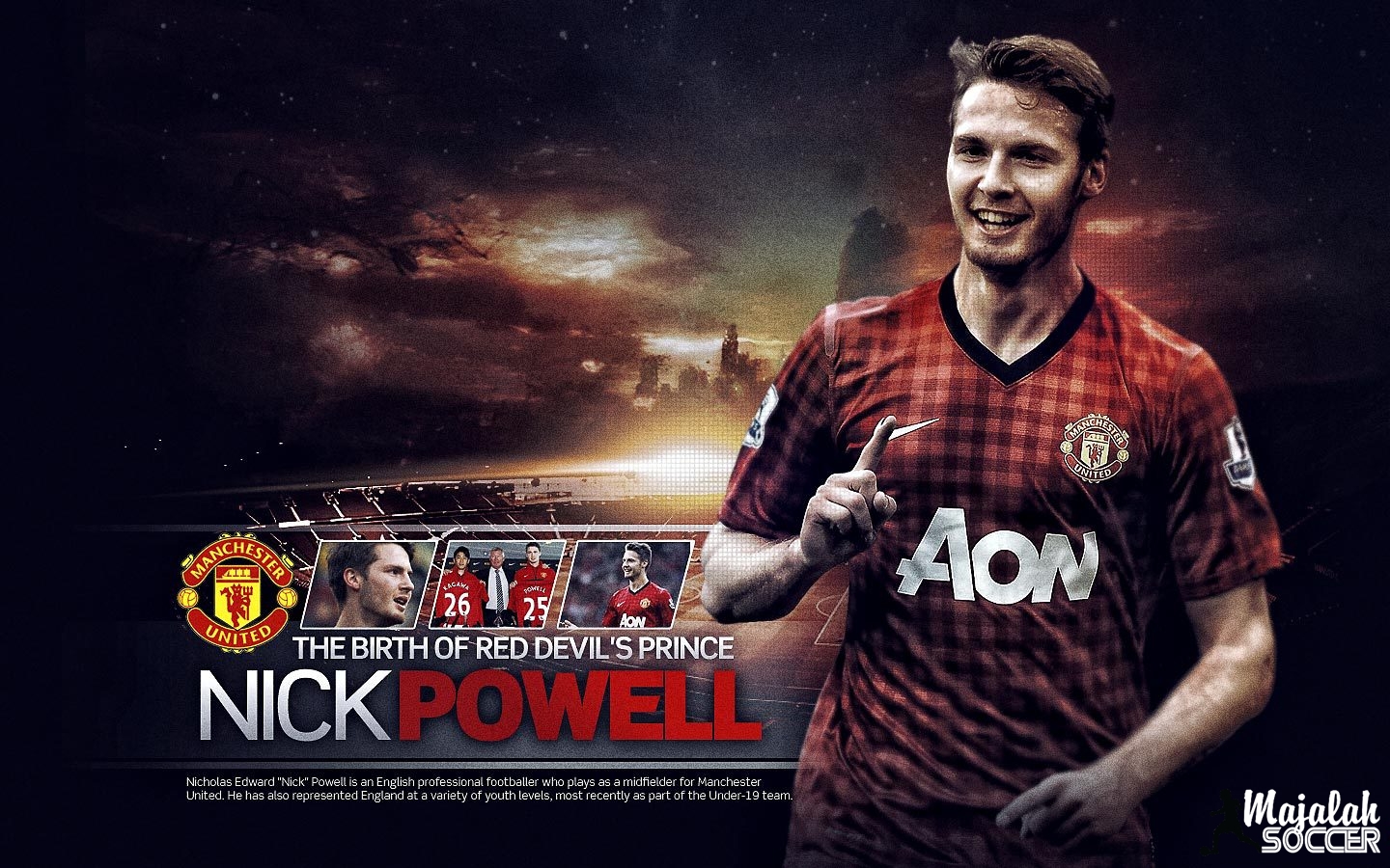 Nick Powell Manchester United MU 2012 2013 Wallpaper Movie Sport