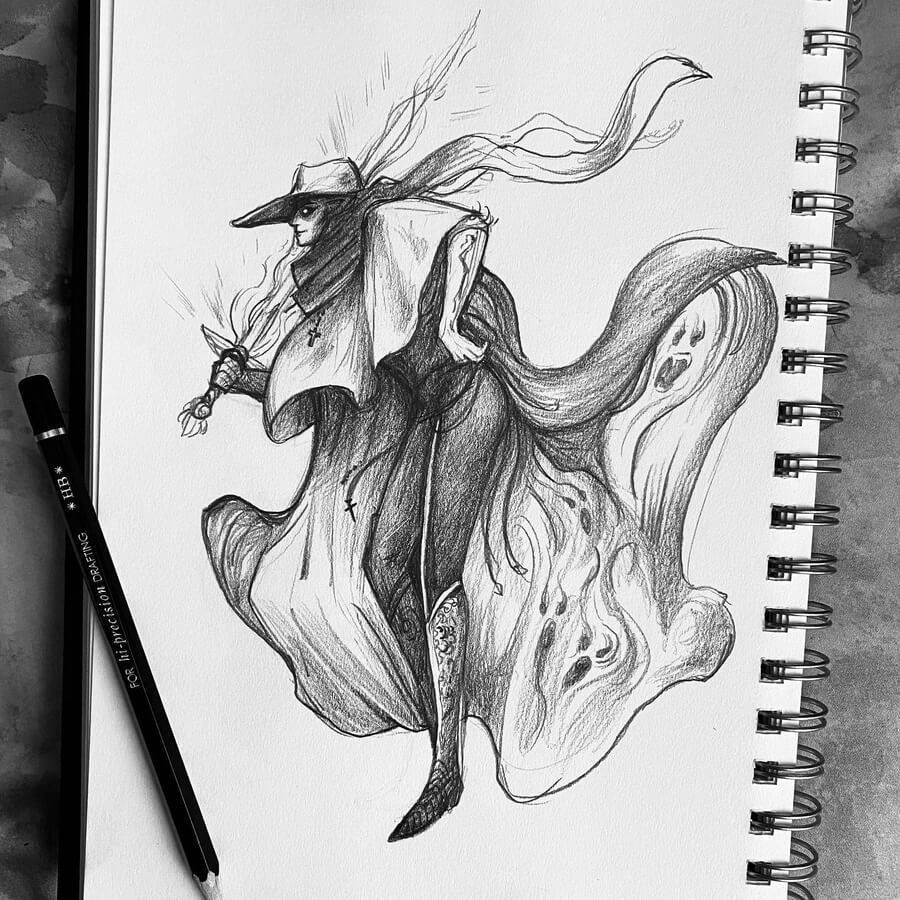 02-The-Soul-Keeper-Magical-Drawings-Jennifer-Smart-www-designstack-co