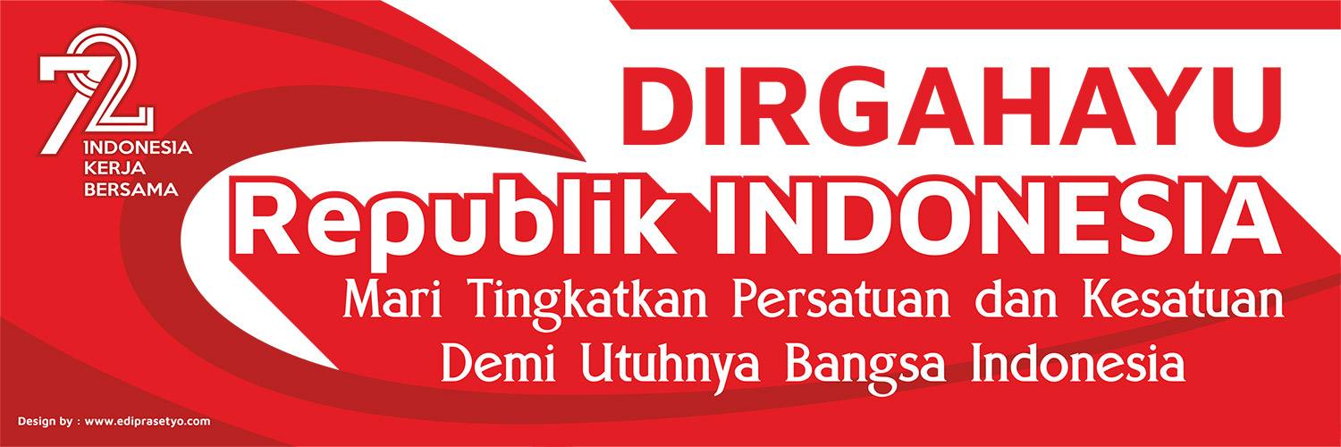  Desain  Banner  Hut Ri Nusagates