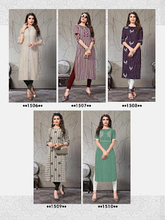 Antra Vol-2 Rayon Weaving Wholesale Kurti