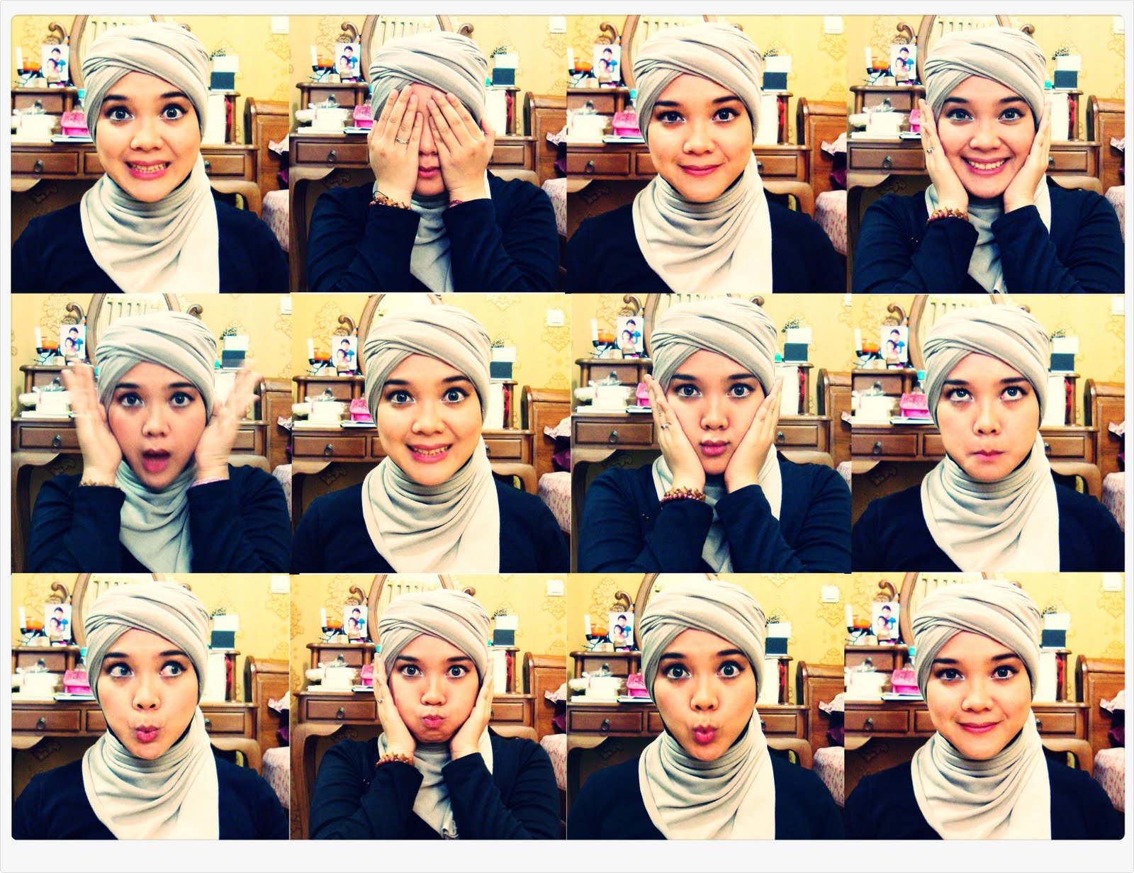 28 Gambarnya Tutorial Hijab Turban Paling Dicari Tutorial Hijab