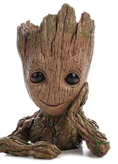 Baby Groot Bust Planter From HEYFAIR, You Can Display It As-Is Or With Plants On His Head