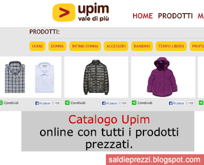 Upim catalogo