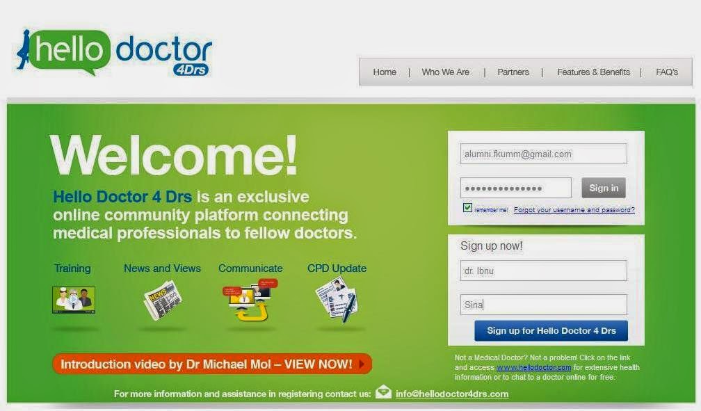 Mari Bergabung di Hello Doctor 4Drs, sebuah portal Gratis 