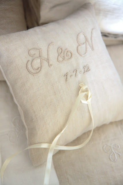  pillow for her wedding held in July I felt so proud and happy to be 