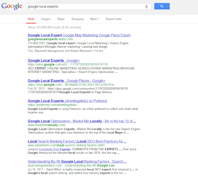 Google local marketing-Google Local Experts