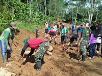 TMMD Sengkuyung Tahap I Wilayah Kodim 0702/Purbalingga Manunggal Bersama Rakyat