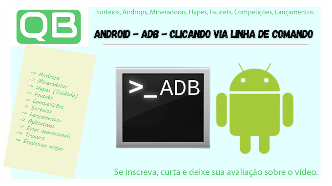 Android - ADB - Clicando via linha de comando