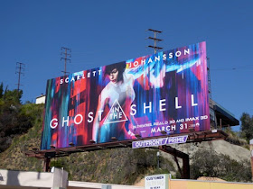 Ghost in the Shell movie billboard