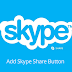 How to Add Skype Share Button in Blogger