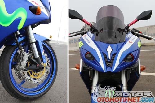 Modifikasi Yamaha YZF-R25 2014, Bergaya MotoGP