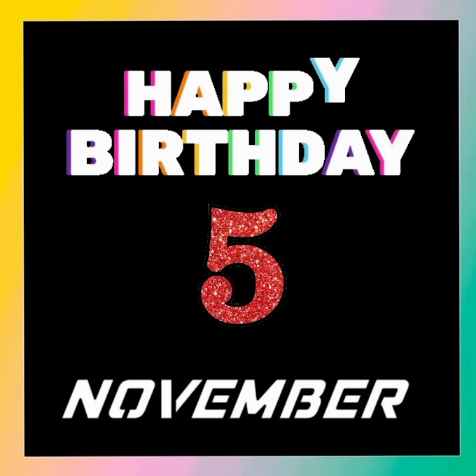 Happy Birthday 5th November video clip free download   