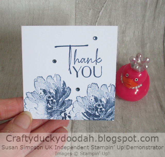 Craftyduckydoodah, Stampin' Up, Flowing Flowers, Stampers Showcase Blog Hop,