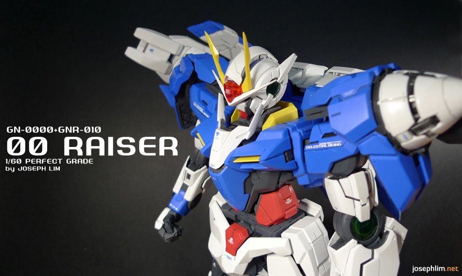 Perfect Grade 00 Raiser Gundam by Josephlim.net