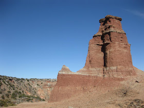 lighthouse rock, palo duro canyon, texas