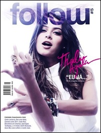 Thaila Ayala na revista Follow
