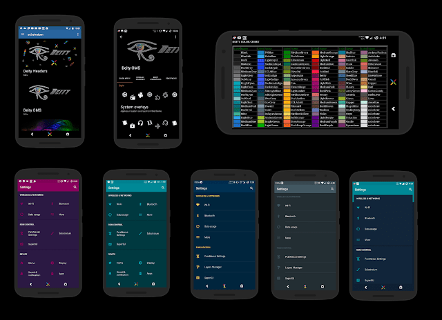 Deity OMS Theme untuk Substratum Theme Engine