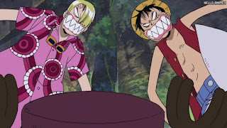 ワンピース アニメ 空島 スカイピア 166話 ルフィ サンジ | ONE PIECE Episode 166 Skypiea