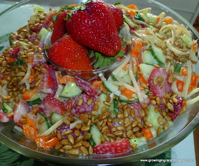 Strawberry Pasta Salad