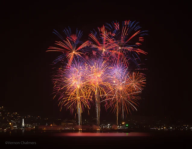 Canon EOS 6D Fireworks - V&A Waterfront Cape Town
