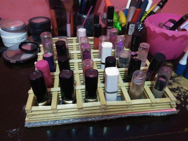 DIY: Organizador para batons 