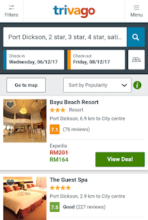 accomodation, hotel murah PD, hotel port Dickson, penginapan, Tempah hotel, trivago, Paradise Lagoon Apartment, Negeri Sembilan,