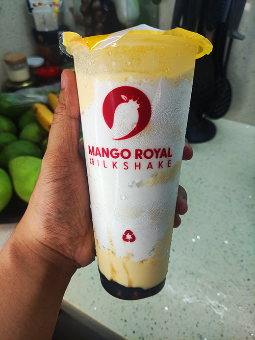 mango cheesecake mango royal milkshake