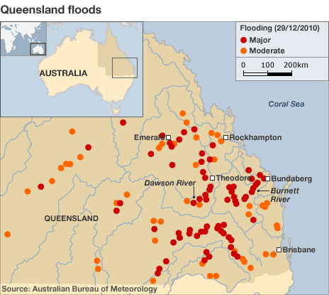 map of qld flooding map of qld flooding
