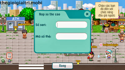 Chi tiết cách nạp xu game Avatar bằng thẻ cào và tin nhắn SMS