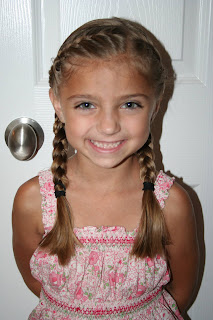 Back to School Hairdo: French "Doubled-Up" Braids - Cute 
