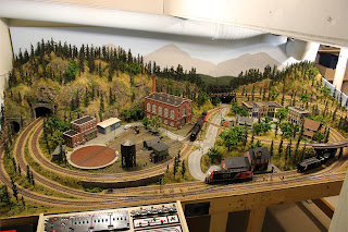 Overall view of Ty's Model Railroad