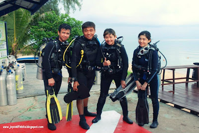 PADI open water course advice practical tips scared how to do phobia