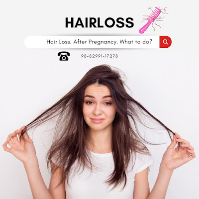 Symptoms and causes of postpartum hair loss