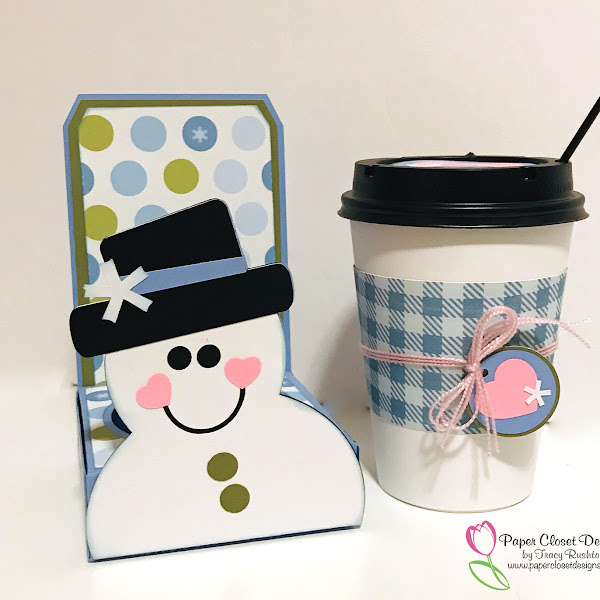 Snowman cups and totes. Great gifts for cold days