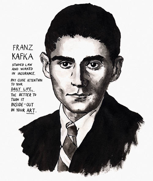 The thing that struck me most about Kafka's writing the first time I 