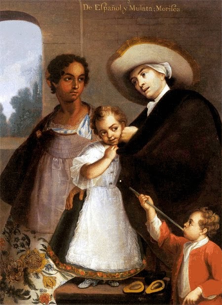 Miguel Cabrera - De Español y Mulata; Morisca - 1763