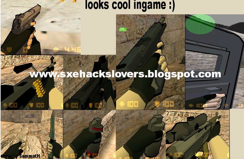 CS 1.6 + sXe Cartoon Weapons Pack - Shark Pro - 799 x 522 jpeg 149kB