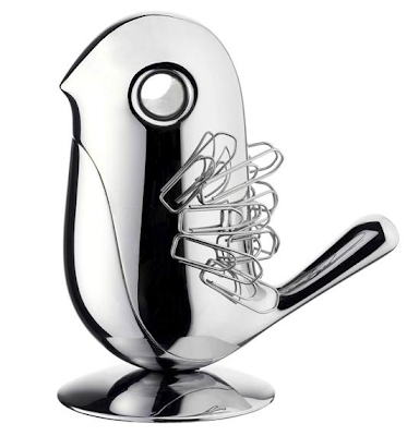 magnetic paper clip holder, bird shaped