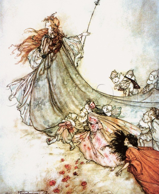 arthur rackham titania