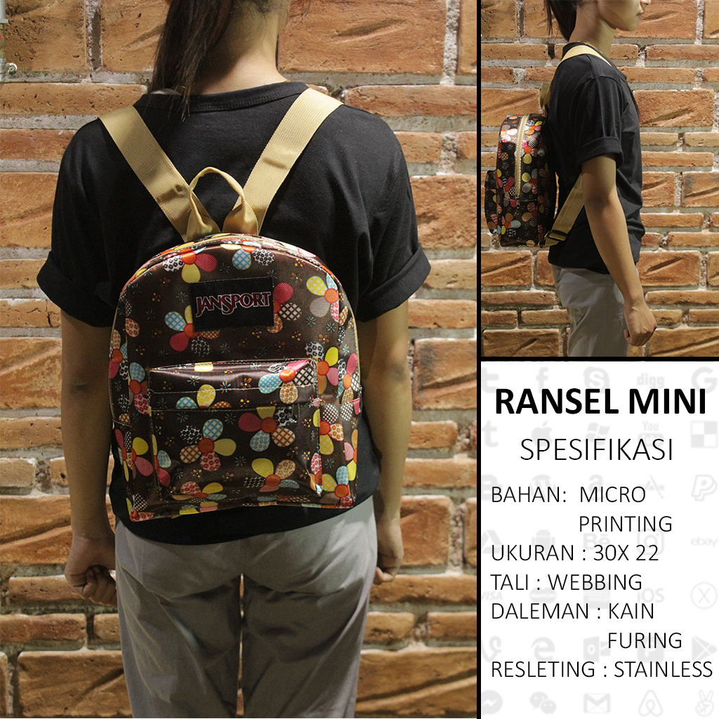 TAS RANSEL MINI MURAH HARGA MULAI 17 500 PER PCS JUAL 