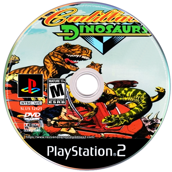 Cadillacs and Dinosaurs no Playstation 2 (Bor - Beats of Rage) #SpelunkaTV  